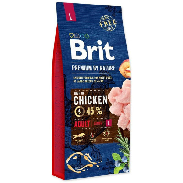 brit premium by nature adult l 15kg