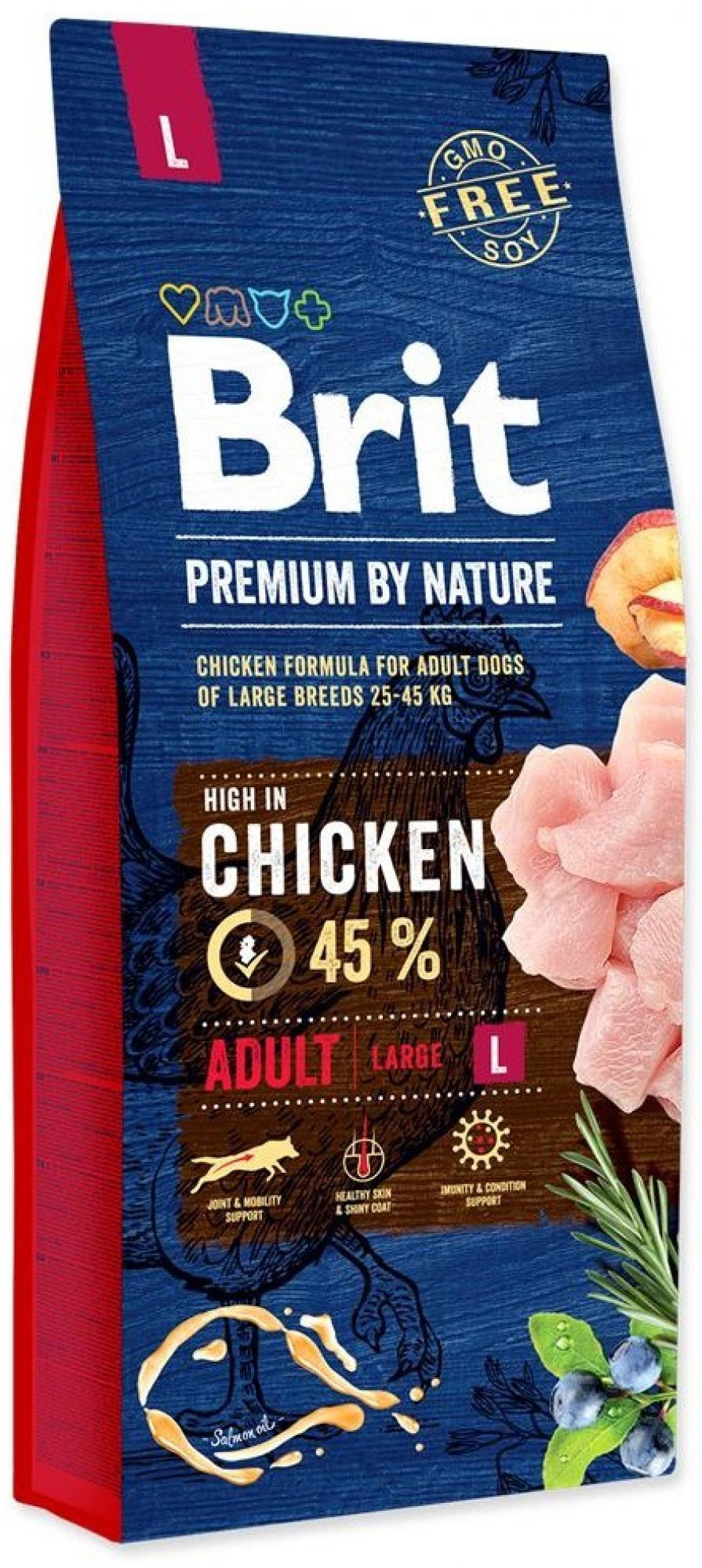 brit premium by nature adult l 15kg