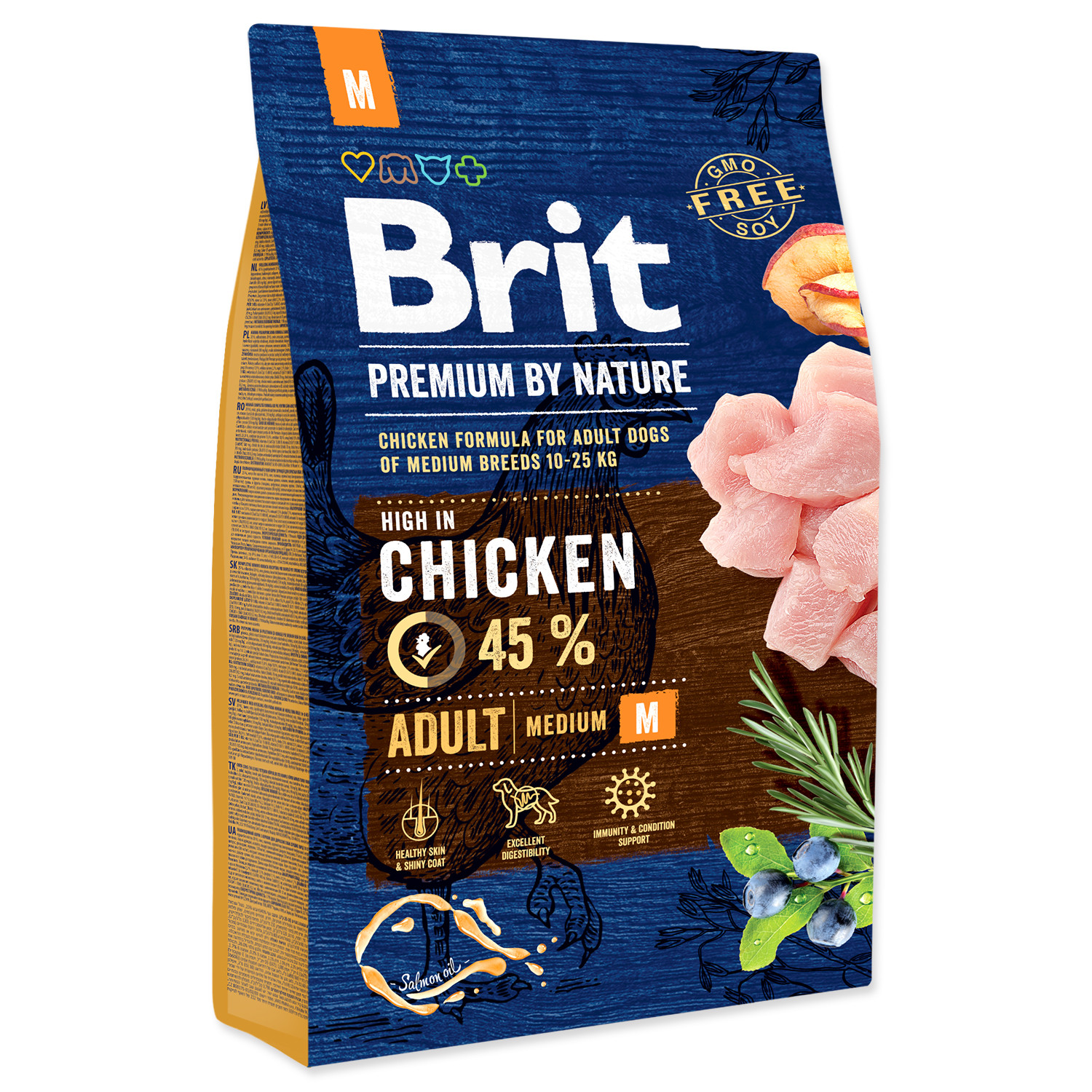 brit premium by nature adult m 3kg