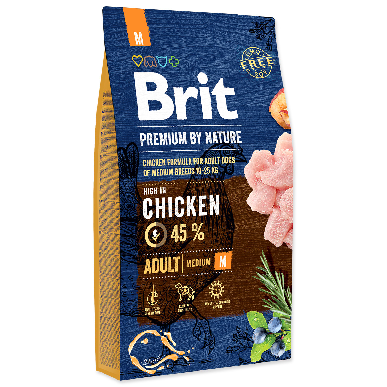 brit premium by nature adult m 8kg