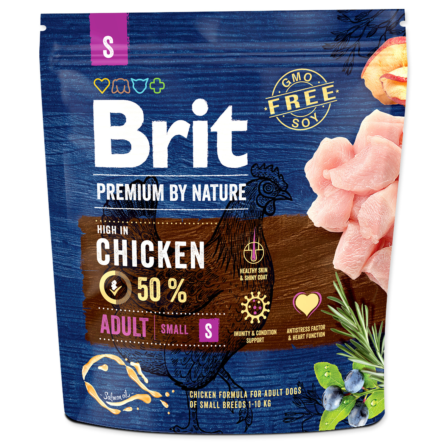 brit premium by nature adult s 1kg