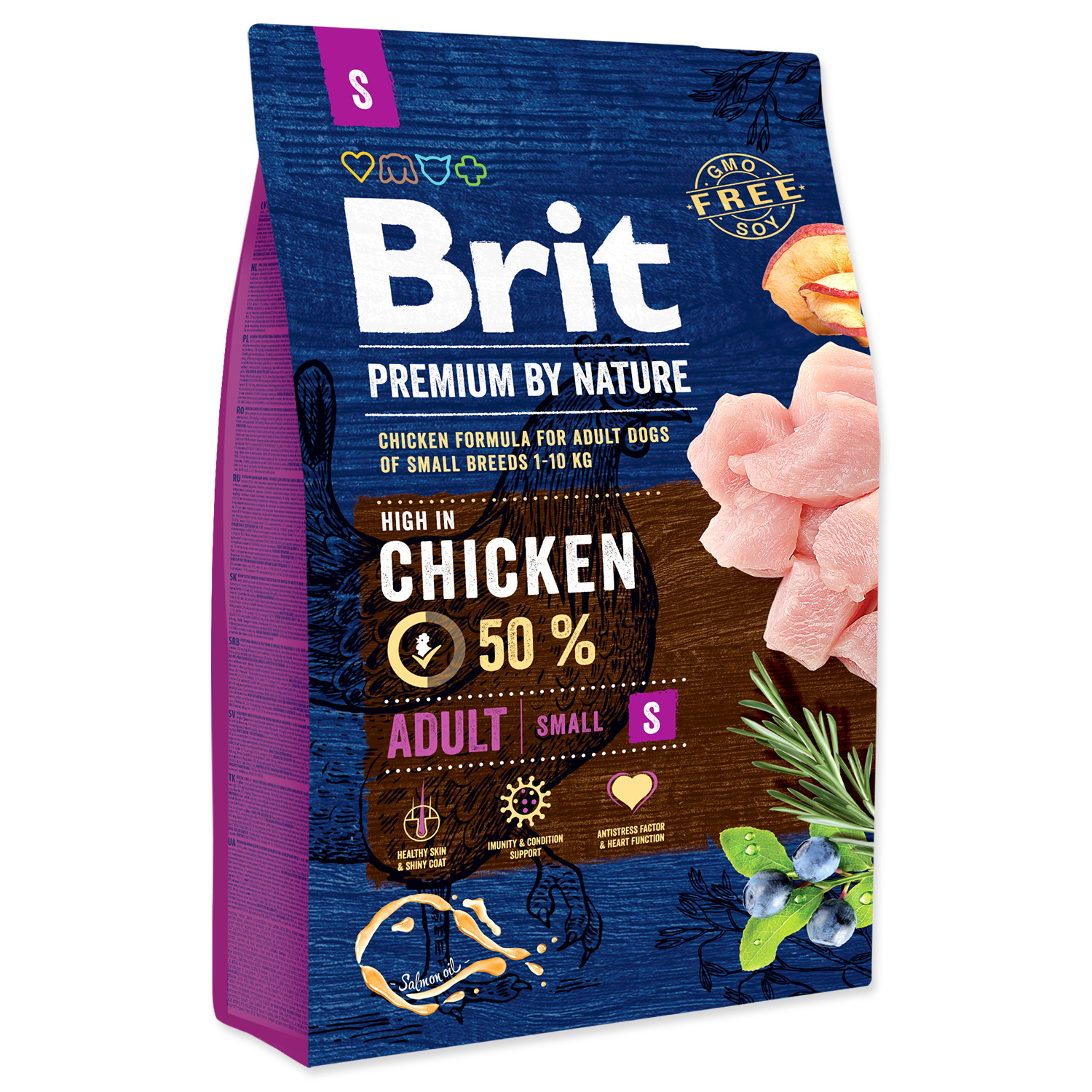 brit premium by nature adult s 3kg