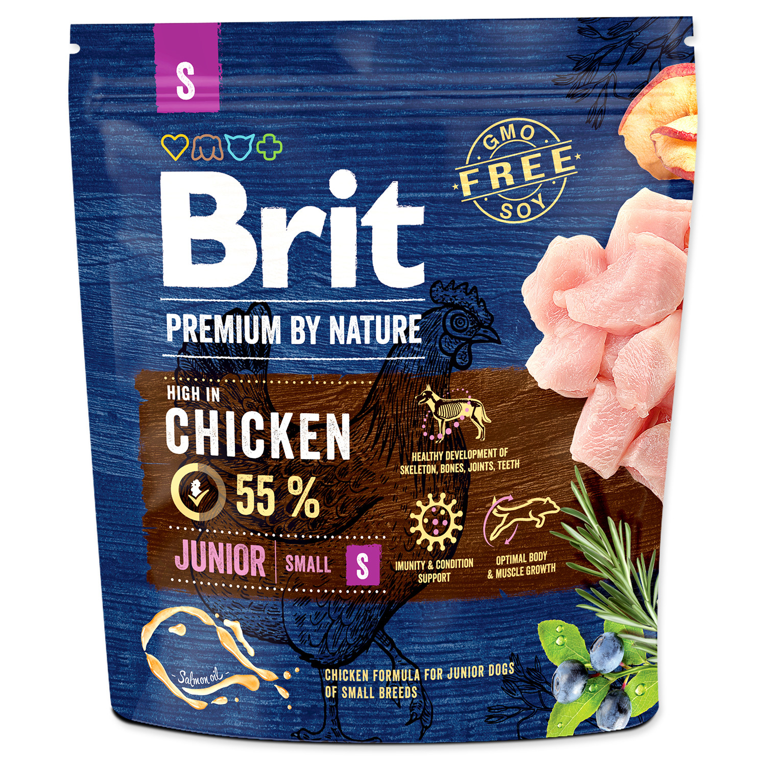 brit premium by nature junior s 1kg