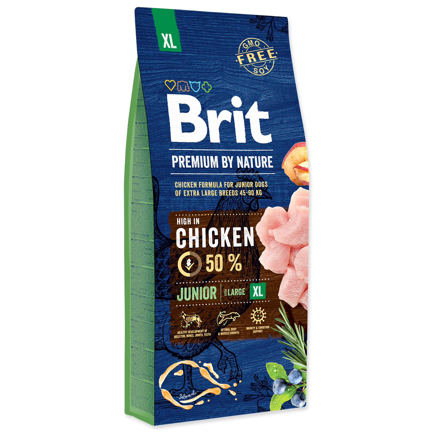 brit premium by nature junior xl 15kg