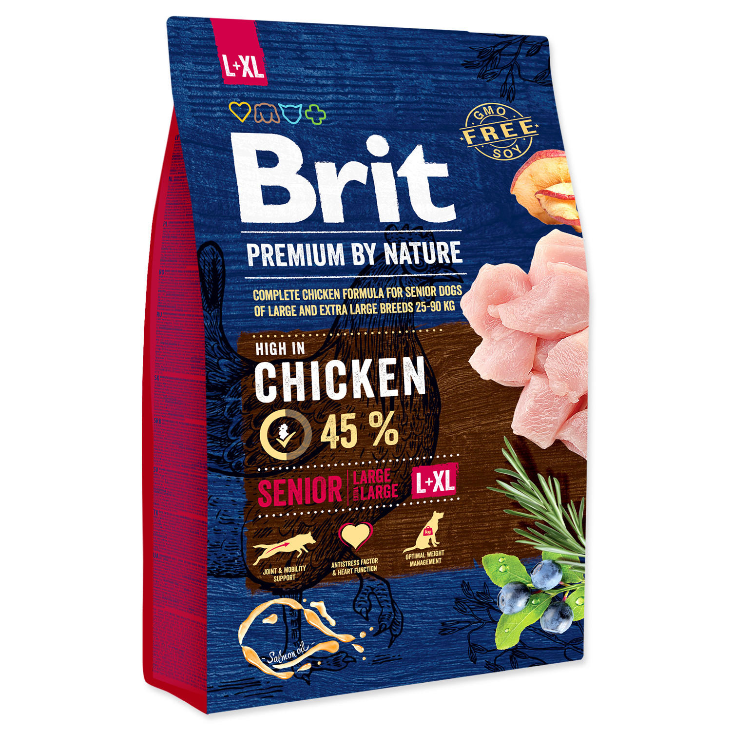 brit premium by nature senior lxl 3kg