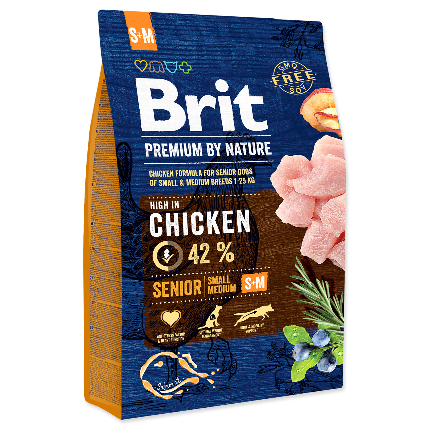 brit premium by nature senior sm 3kg
