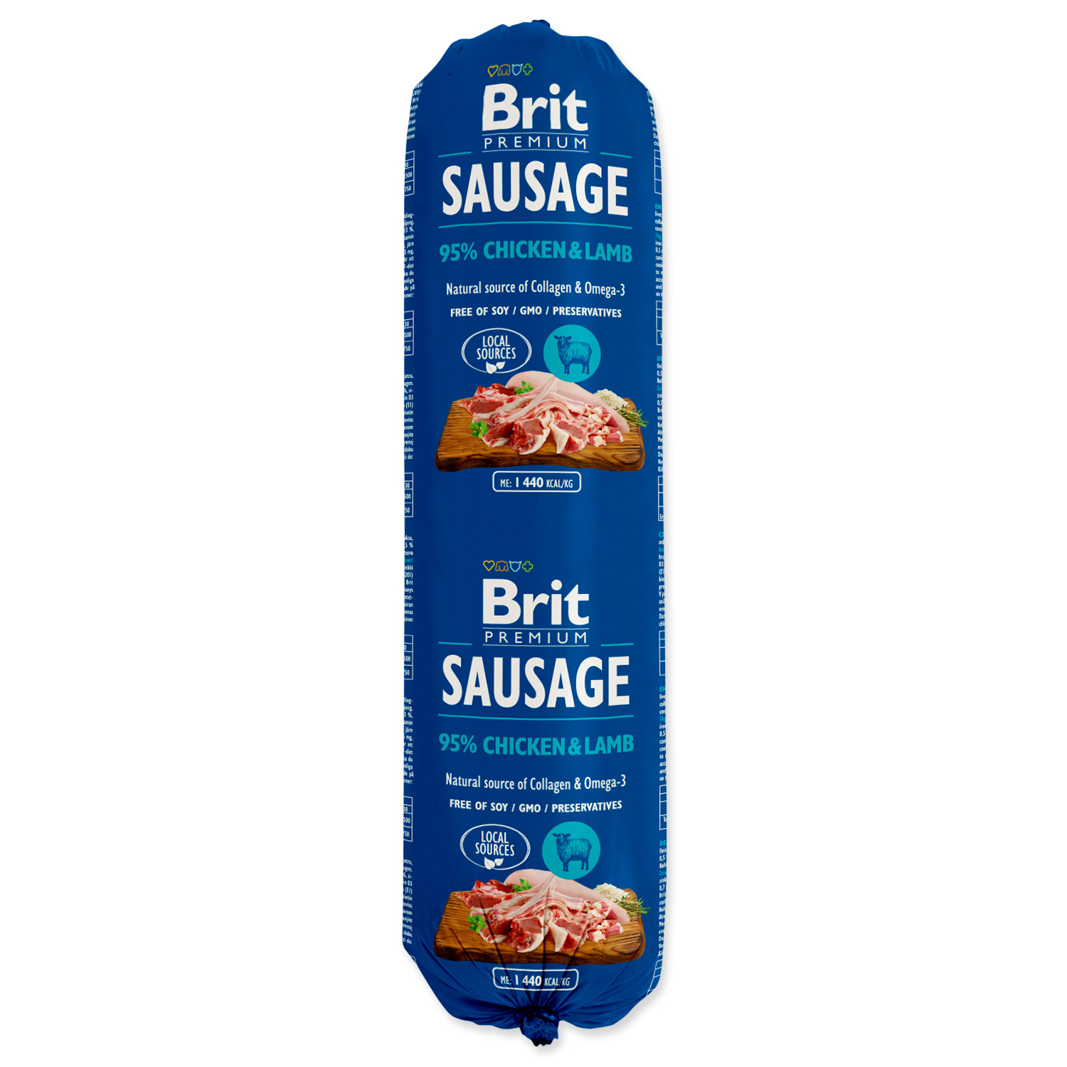 brit premium sausage chicken lamb 800g