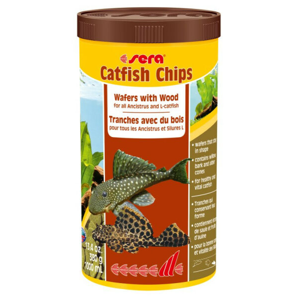 sera catfish wells chips 1 l