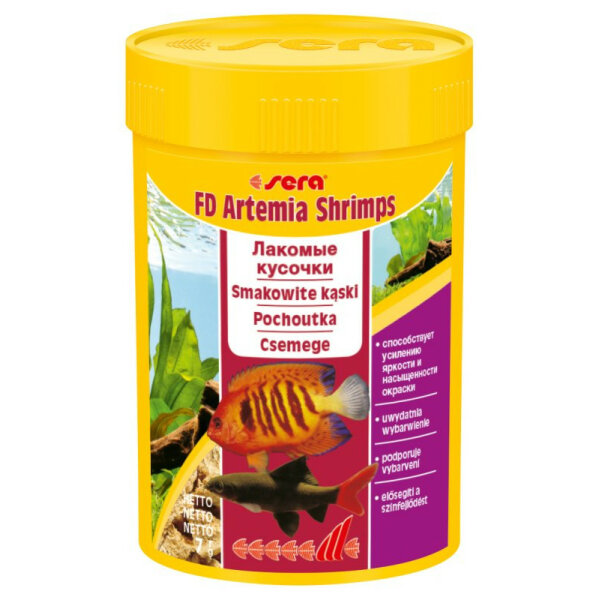 sera fd artemia shrimps 100 ml