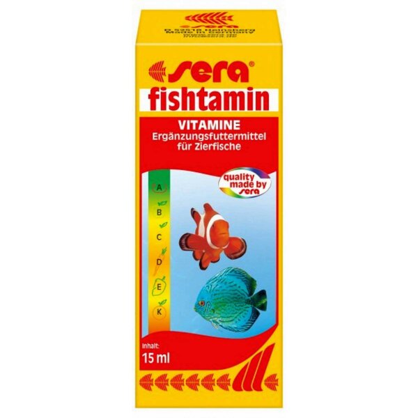 sera fishtamin 15 ml