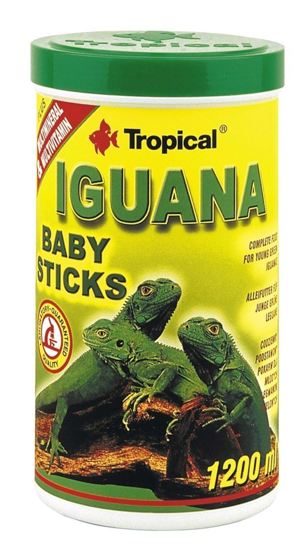 Tropical Iguana Baby Sticks 1200ml - Akvárium Online